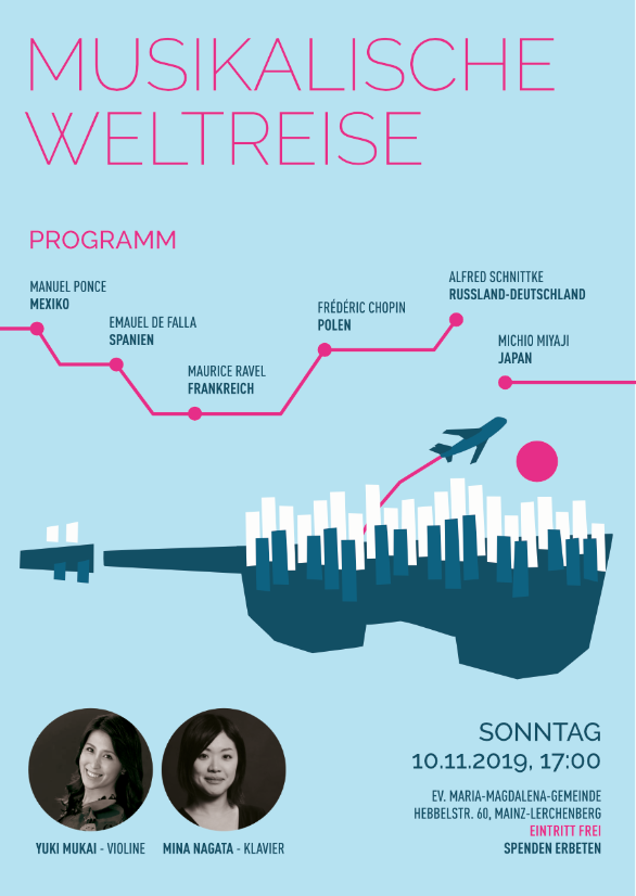 Musikalische Weltreise, Mina Nagata & Yuki Mukai